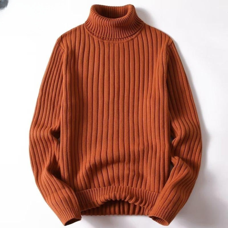 Men's Thick Turtleneck Sweater