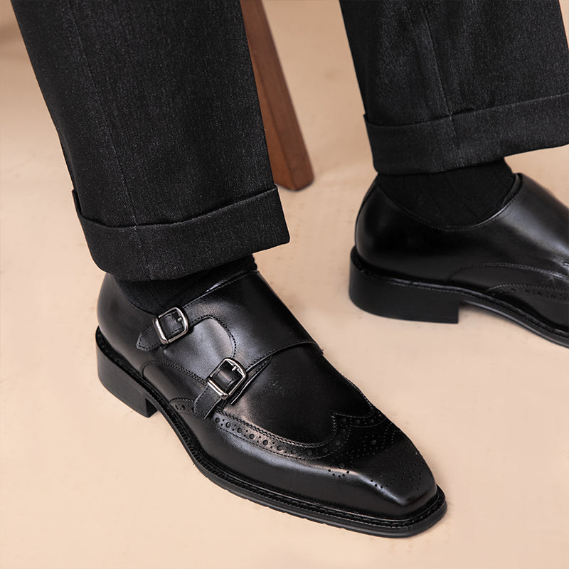 Men's Buckled Dress Shoes