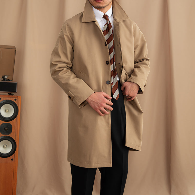 Men's Single Breasted Trenchcoat