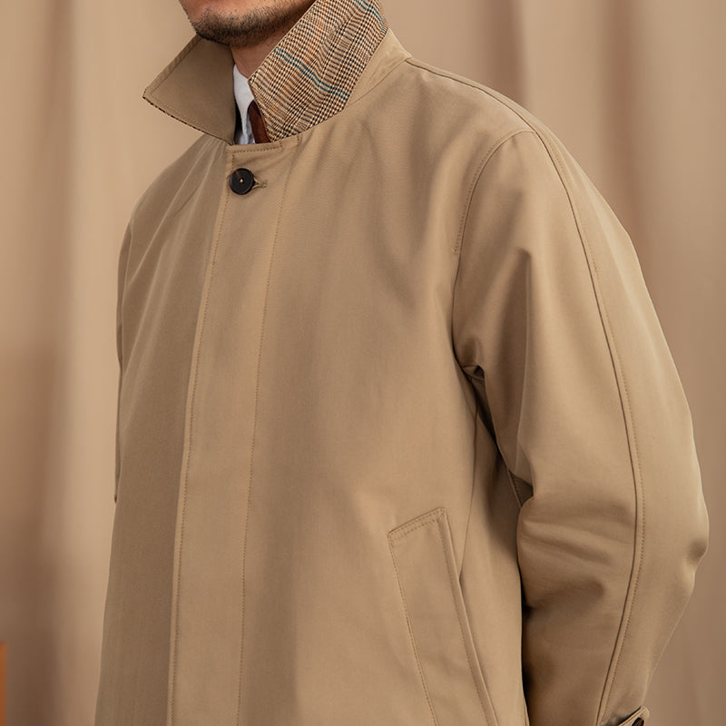 Men's Single Breasted Trenchcoat