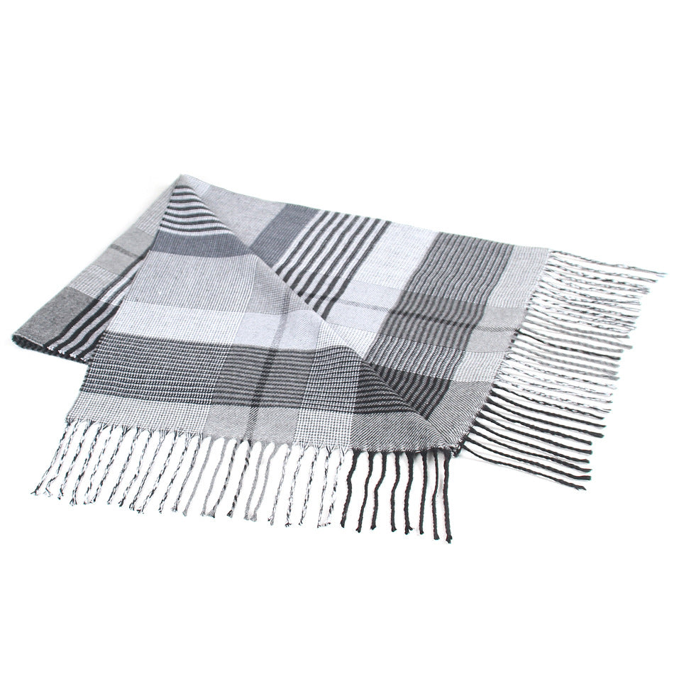 Men's Plaid Scarf