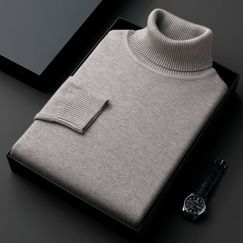 Men's Casual Turtleneck Sweater