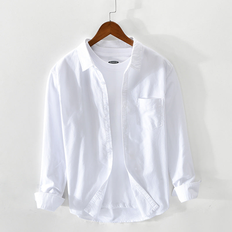 Men's Long Sleeve Oxford Shirt