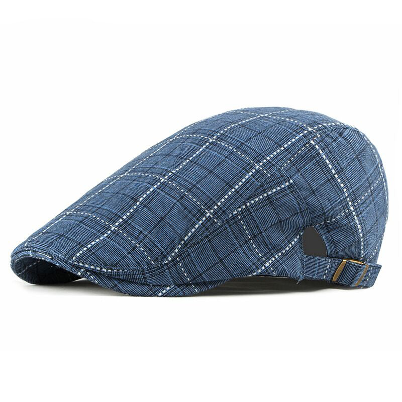 Men's Plaid Beret