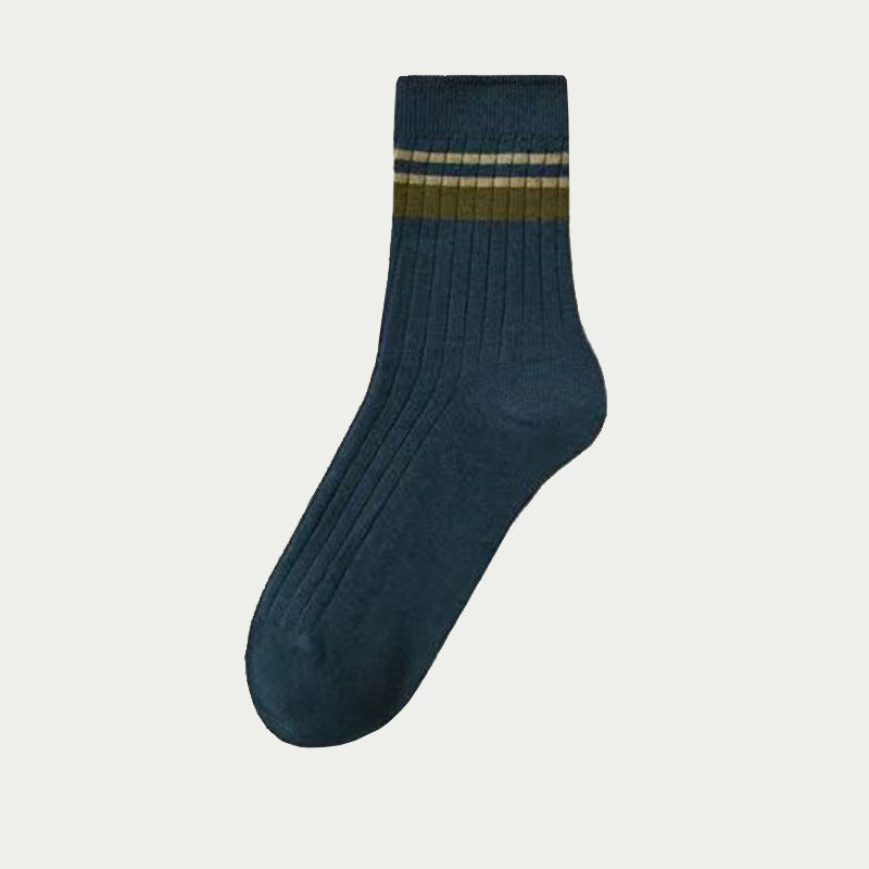 Men's Academic Striped Socks