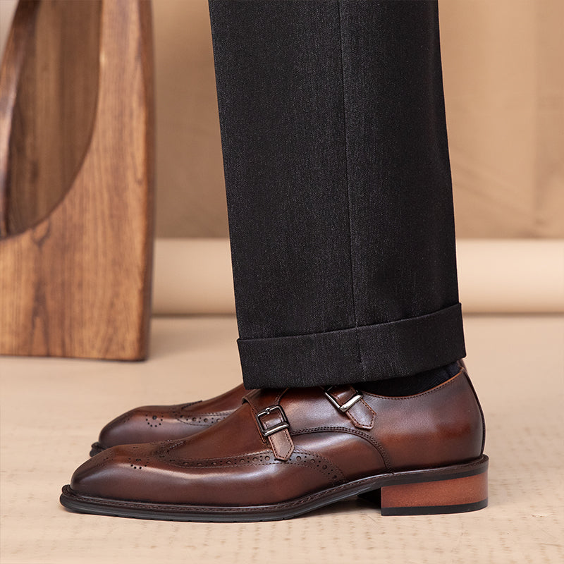 Men's Buckled Dress Shoes