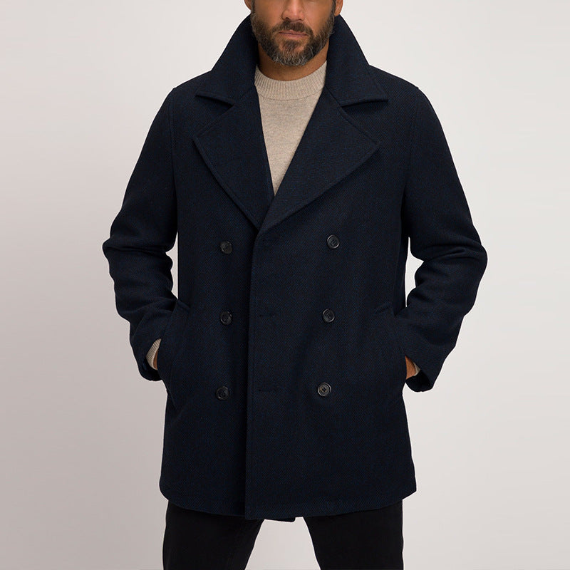 Men's Mid-Length Peacoat