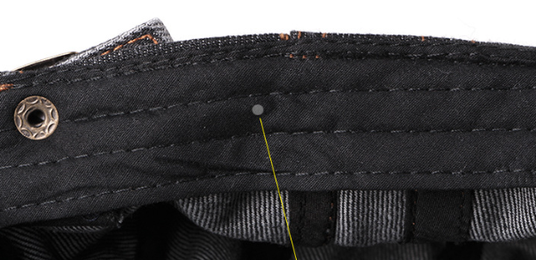 Men's Washed Denim Beret