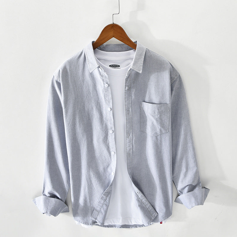 Men's Long Sleeve Oxford Shirt