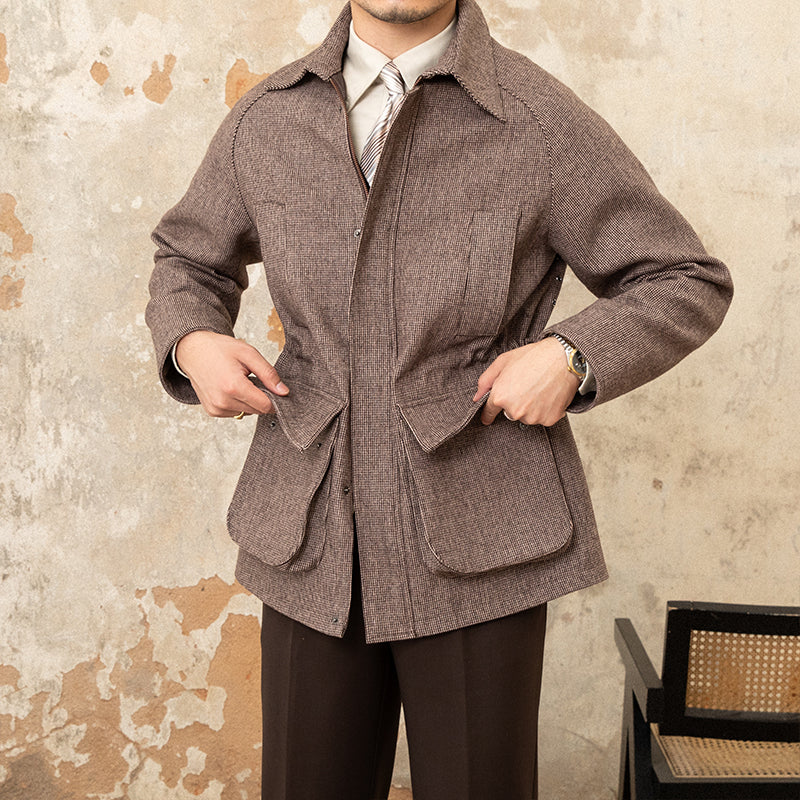 Men's Stylish Warm Lapel Coat