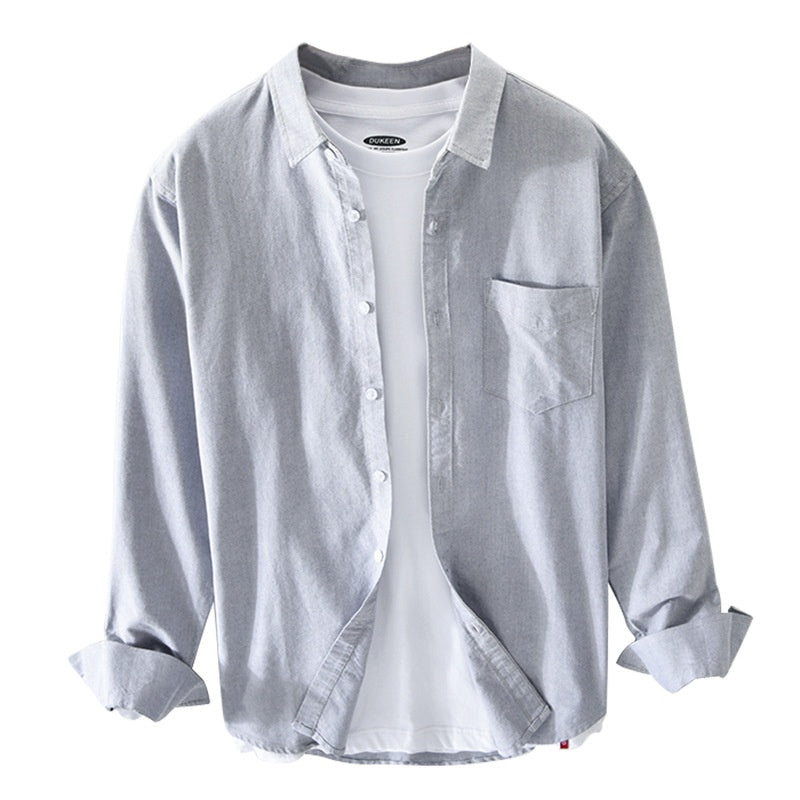 Men's Long Sleeve Oxford Shirt