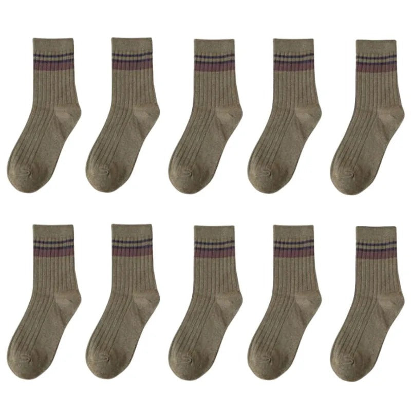 Men's Academic Striped Socks