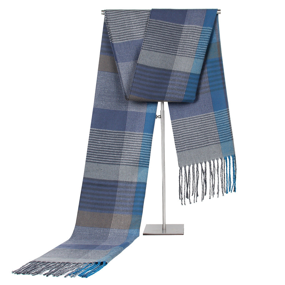 Men's Plaid Scarf