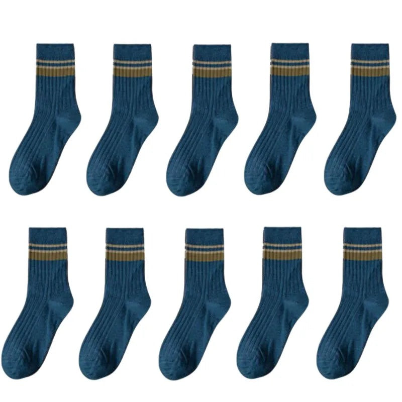 Men's Academic Striped Socks