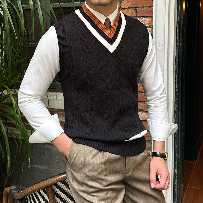 Men's Retro Sweater Vest