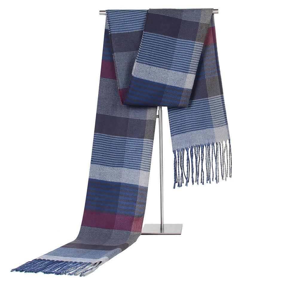 Men's Plaid Scarf