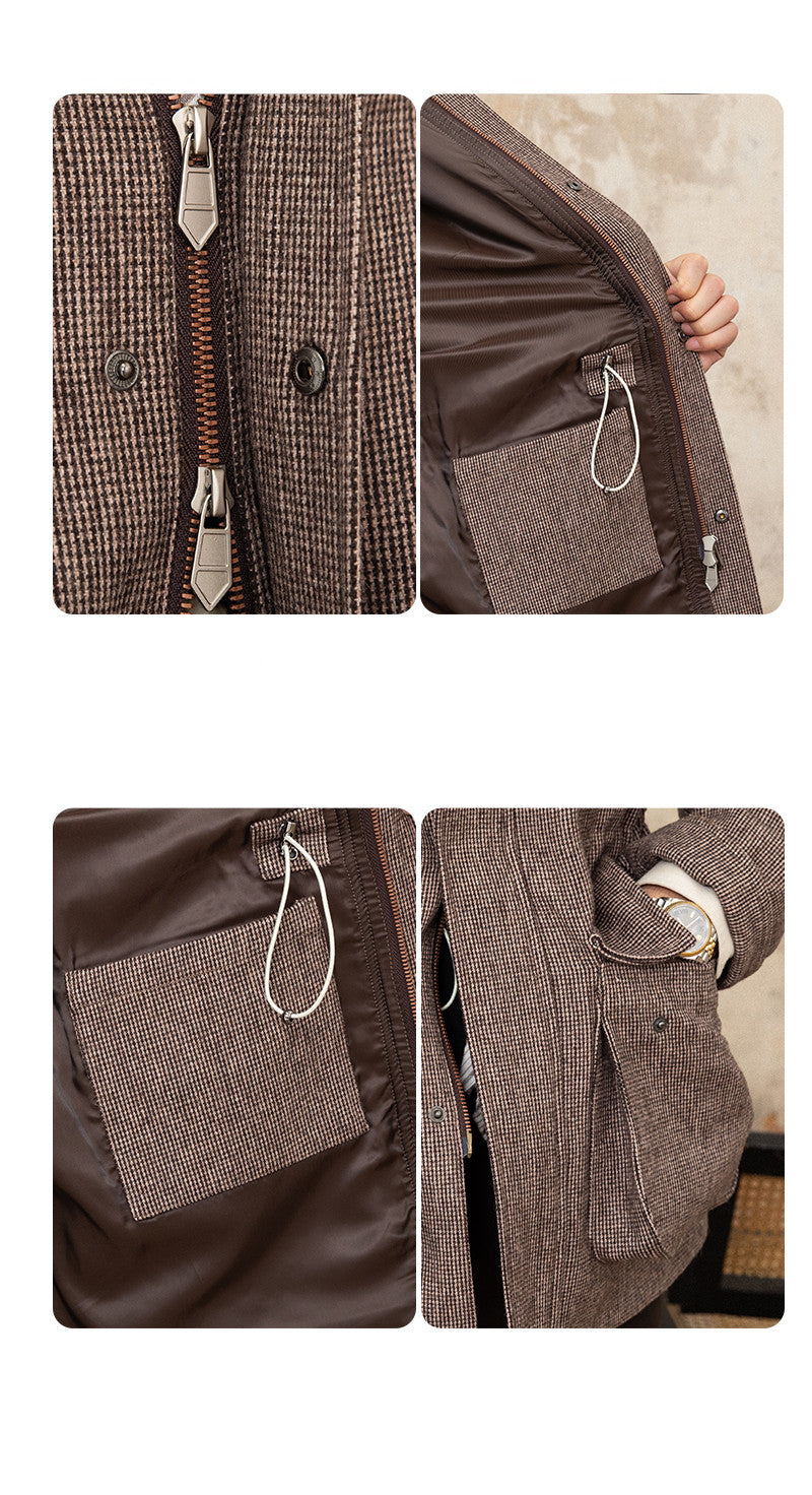 Men's Stylish Warm Lapel Coat