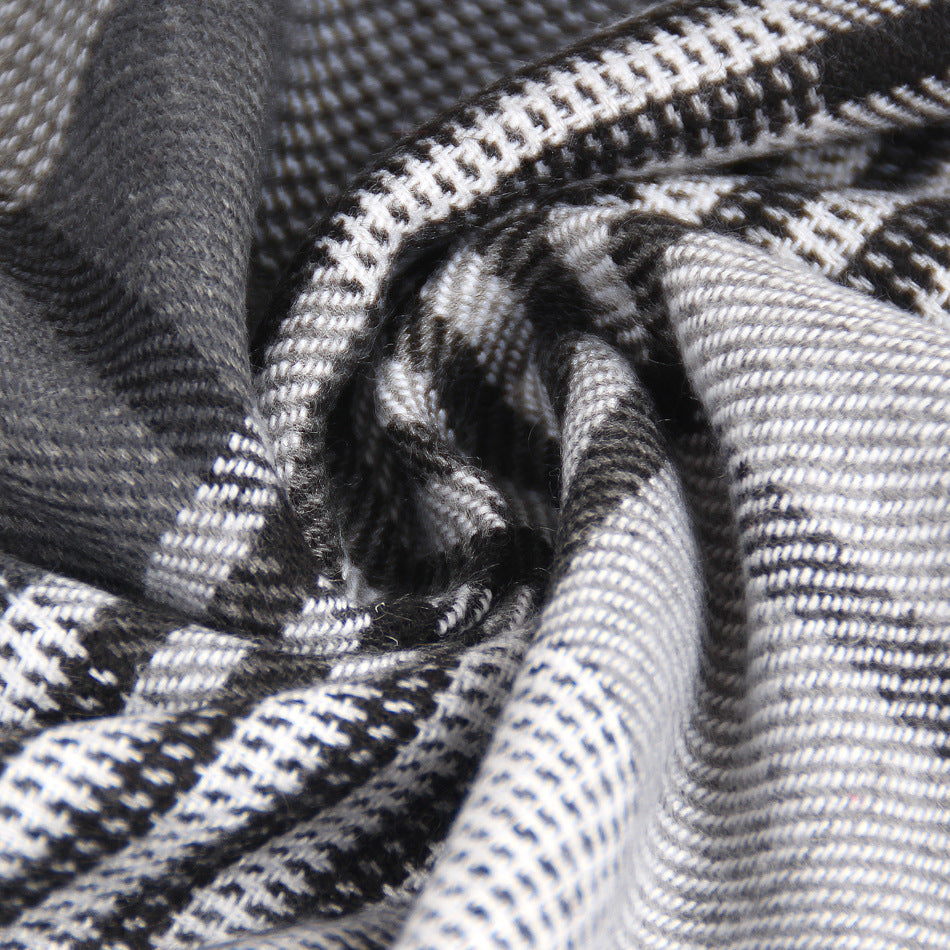 Men's Plaid Scarf