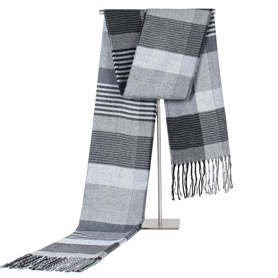 Men's Plaid Scarf