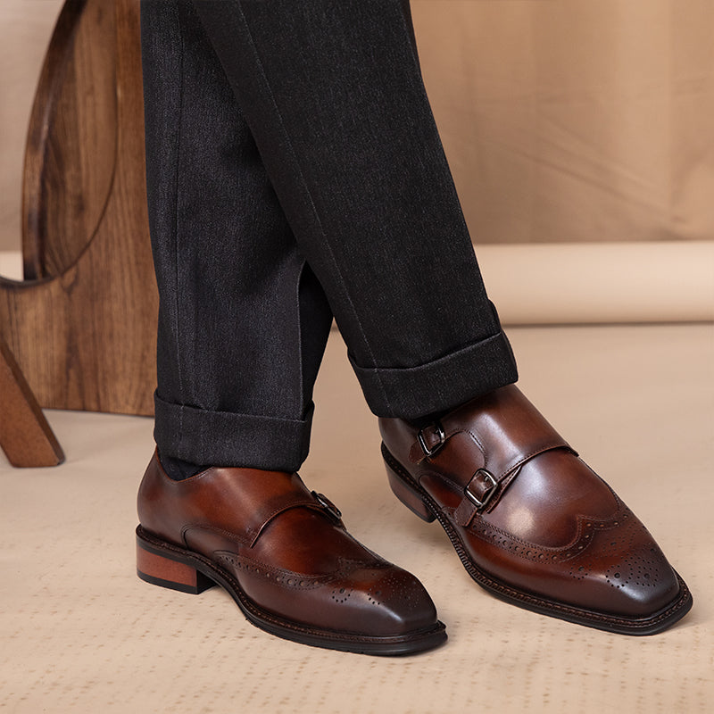 Men's Buckled Dress Shoes