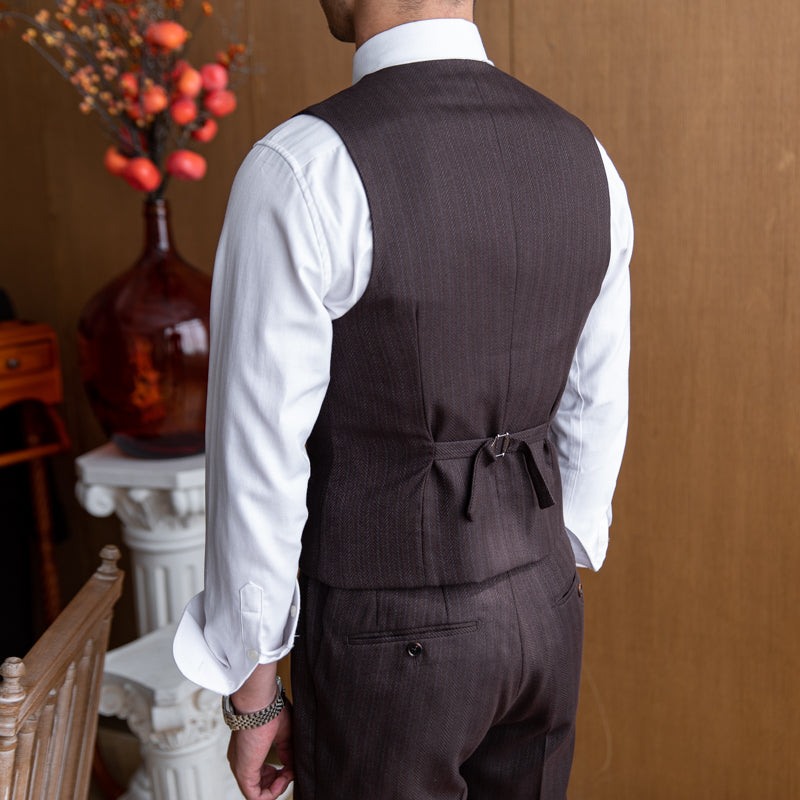 Men's Banquet Style Double Breasted Suit Vest