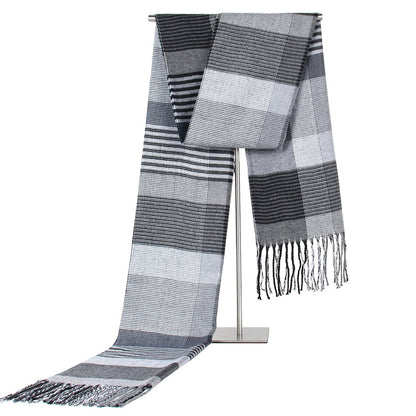 Men's Plaid Scarf