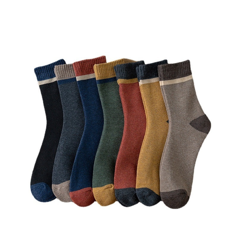 Men's Variety Colored Business Socks