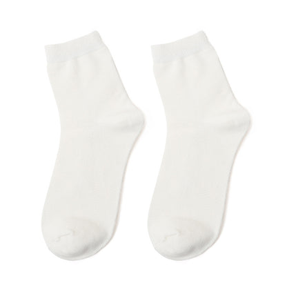 Men's Solid Color Formal Socks