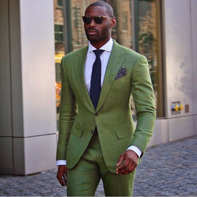 Men's One Button Suit