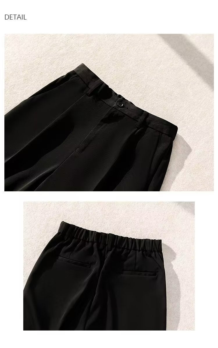 Men's Straight Loose Dress Slacks