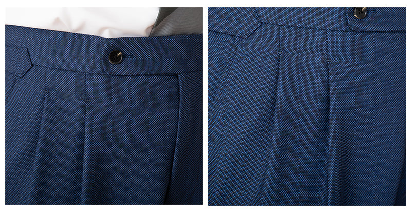 Men's High-Waisted Trousers