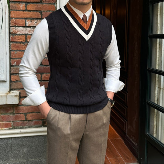 Men's Retro Sweater Vest