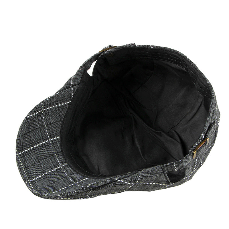 Men's Plaid Beret