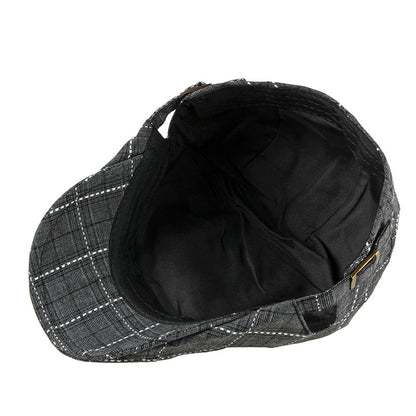 Men's Plaid Beret
