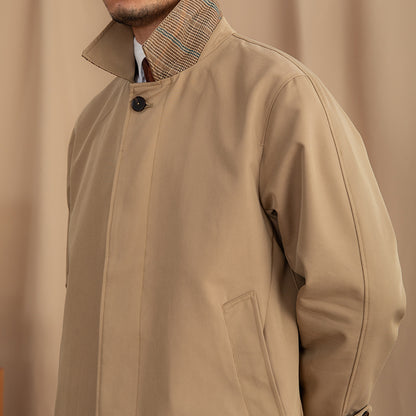 Men's Single Breasted Trenchcoat