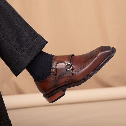 Men's Buckled Dress Shoes