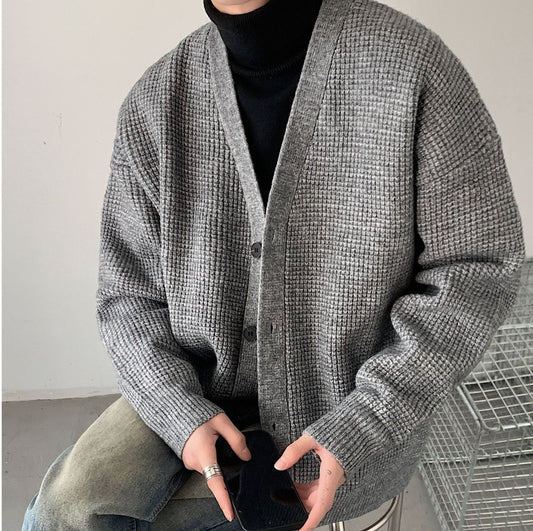 Men's Loose Fit Cardigan