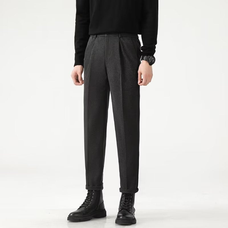 Men's Smoke Tube Cropped Trousers