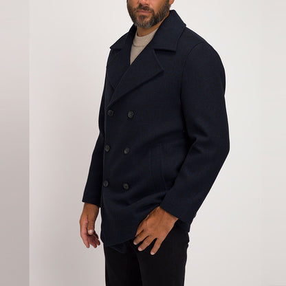 Men's Mid-Length Peacoat