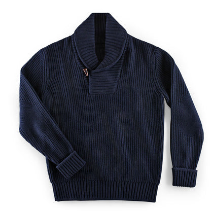 Men's Shawl Collar Pullover Sweater