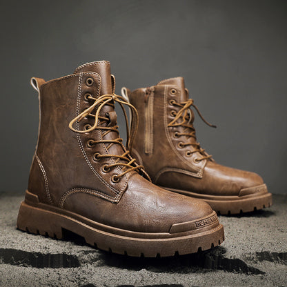 Men's High Top Vintage Boots