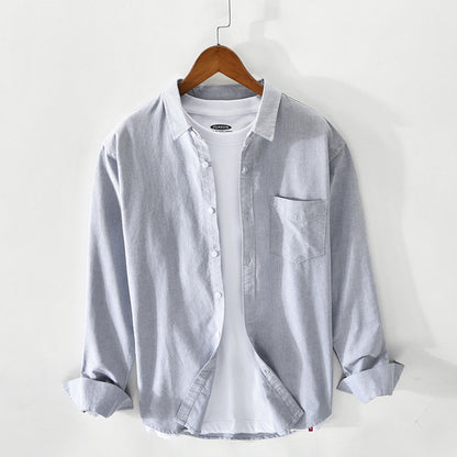 Men's Long Sleeve Oxford Shirt