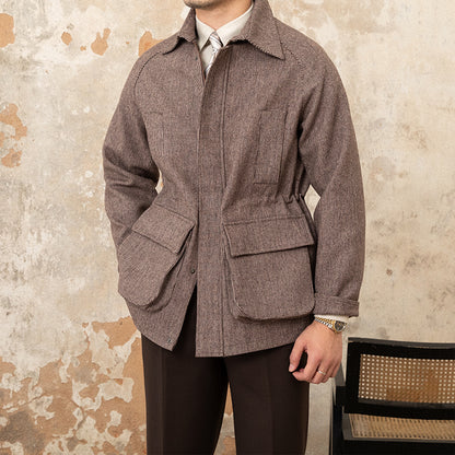 Men's Stylish Warm Lapel Coat