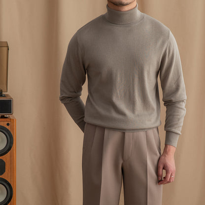 Men's Wool Turtleneck