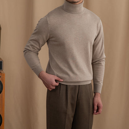 Men's Wool Turtleneck