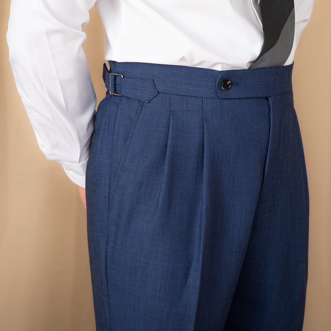 Men's High-Waisted Trousers