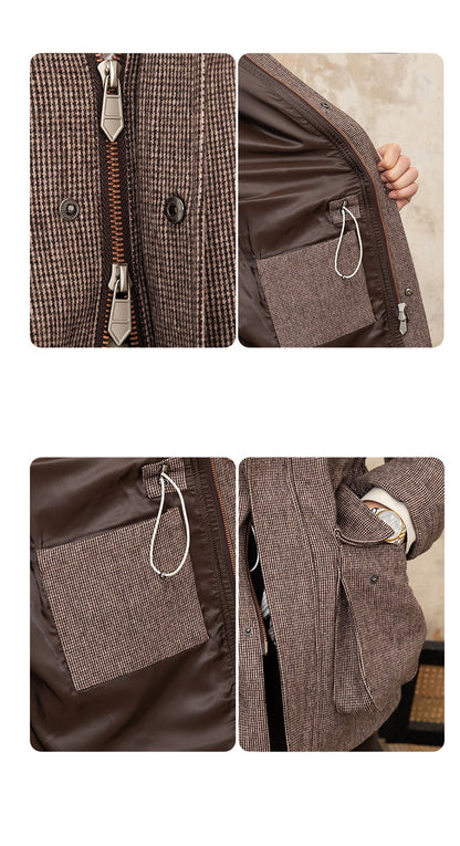 Men's Stylish Warm Lapel Coat