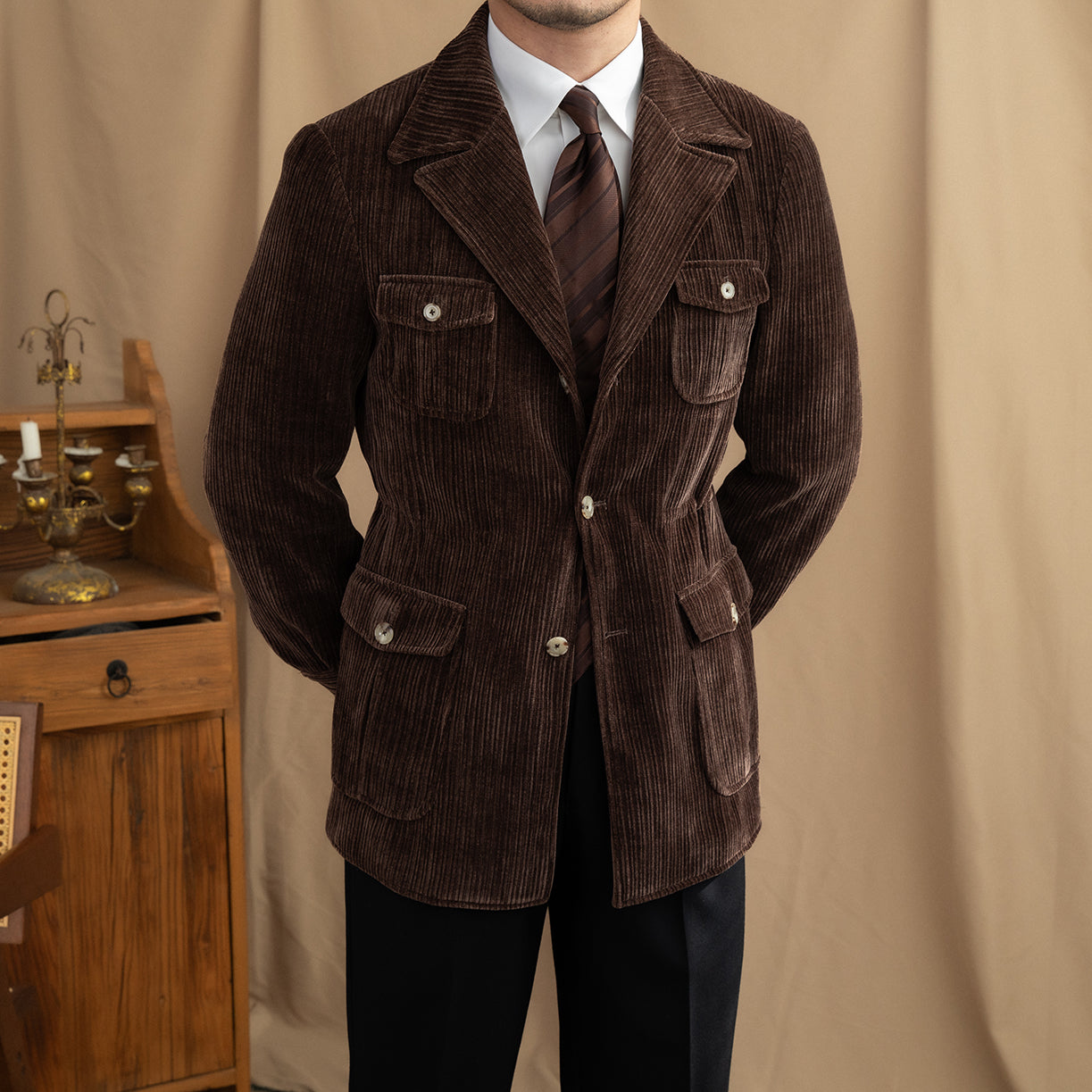 Men's Chenille Hunting Jacket