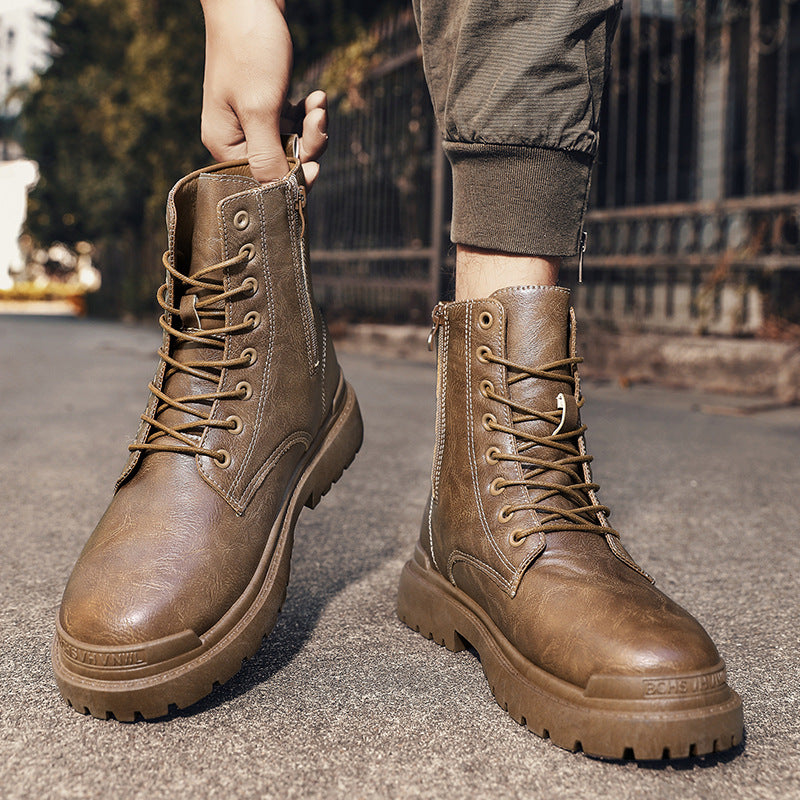 Men's High Top Vintage Boots